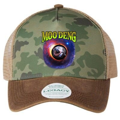 Moo Deng Baby Hippo Legacy Tie Dye Trucker Hat