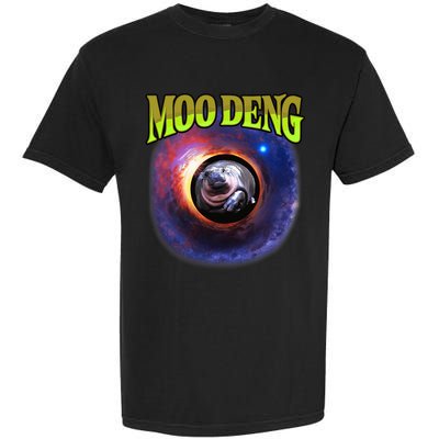 Moo Deng Baby Hippo Garment-Dyed Heavyweight T-Shirt