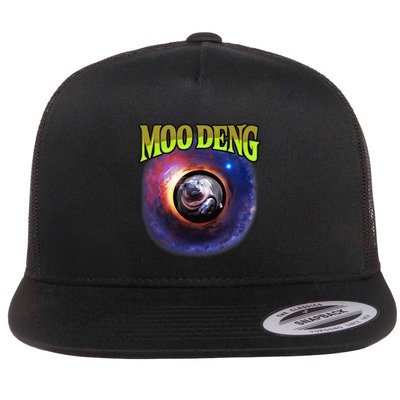 Moo Deng Baby Hippo Flatbill Hat