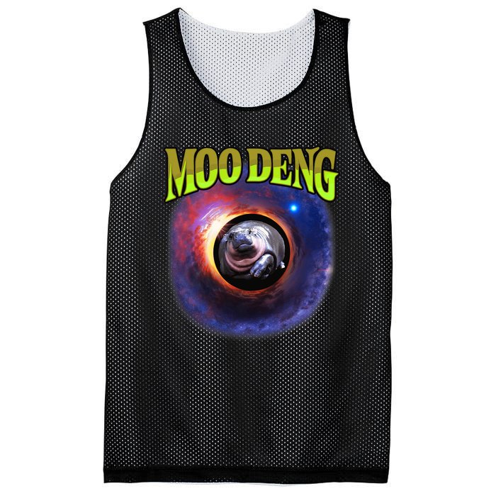 Moo Deng Baby Hippo Mesh Reversible Basketball Jersey Tank