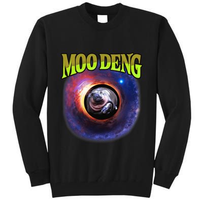 Moo Deng Baby Hippo Tall Sweatshirt