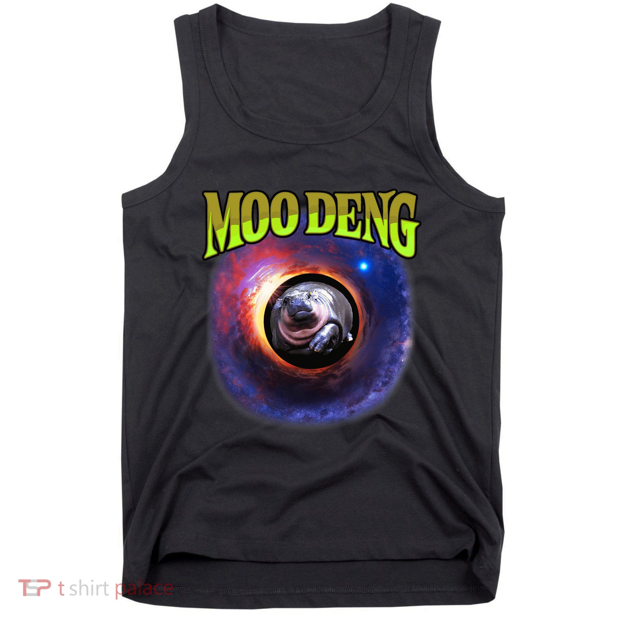 Moo Deng Baby Hippo Tank Top