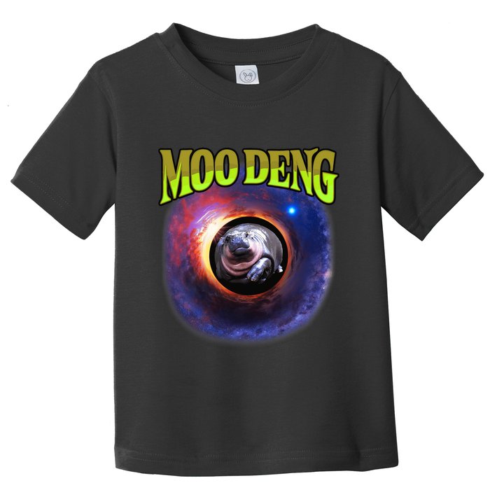 Moo Deng Baby Hippo Toddler T-Shirt