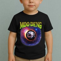 Moo Deng Baby Hippo Toddler T-Shirt
