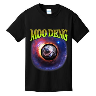 Moo Deng Baby Hippo Kids T-Shirt