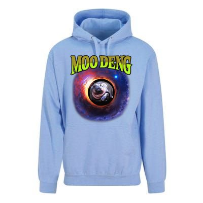 Moo Deng Baby Hippo Unisex Surf Hoodie