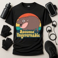 Moo Deng Become Ungovernable Performance Shirt