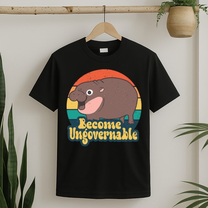 Moo Deng Become Ungovernable T-Shirt