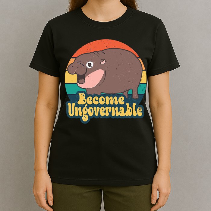 Moo Deng Become Ungovernable T-Shirt
