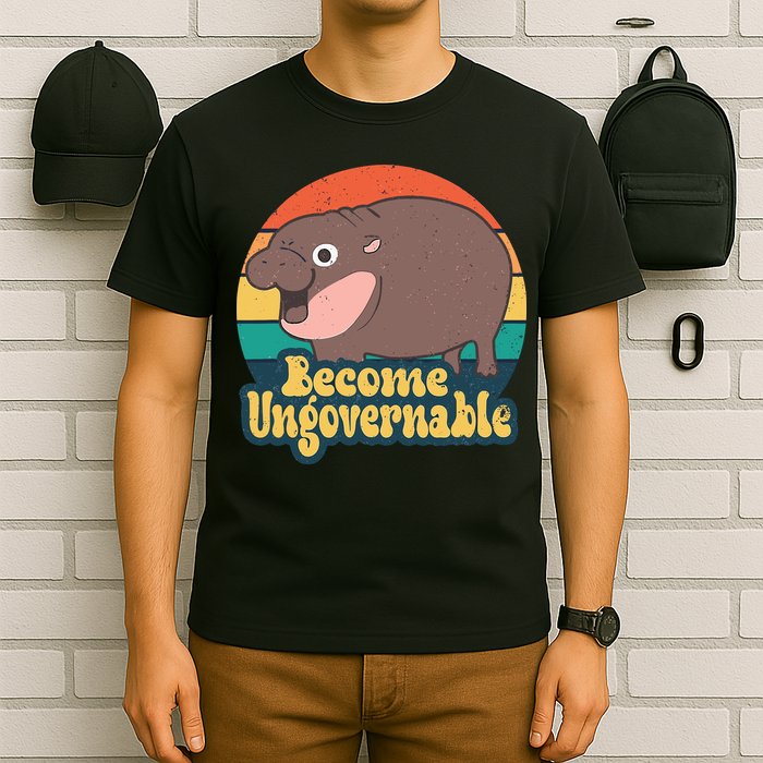 Moo Deng Become Ungovernable T-Shirt