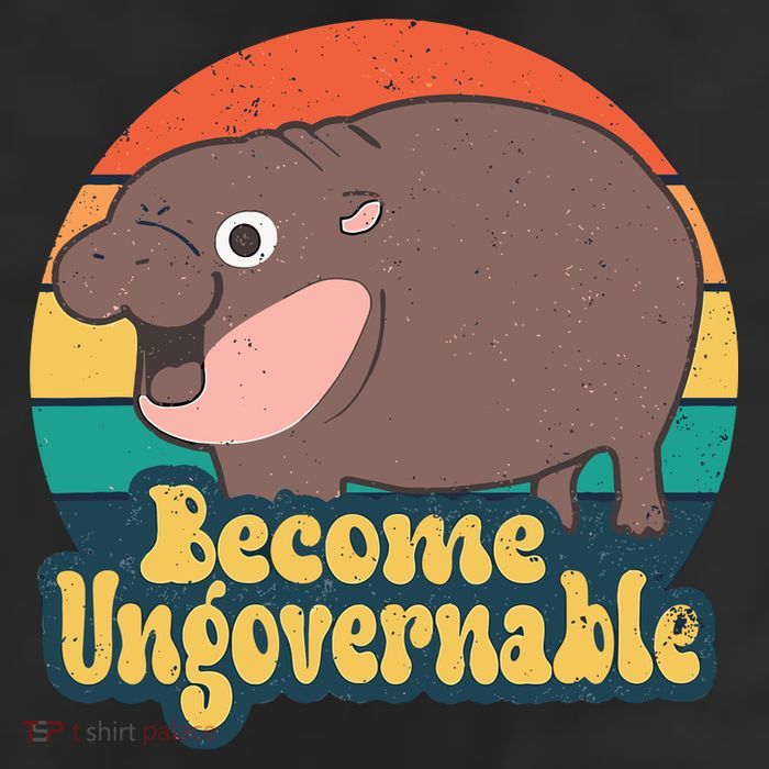 Moo Deng Become Ungovernable Adult Drive Performance Visor