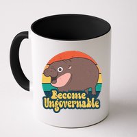Moo Deng Become Ungovernable Mug