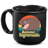 Moo Deng Become Ungovernable 15oz Campfire Ceramic Mug