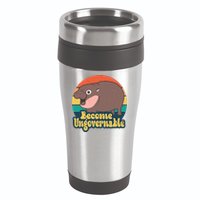 Moo Deng Become Ungovernable 16oz Travel Tumbler