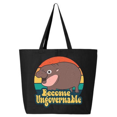 Moo Deng Become Ungovernable 25L Jumbo Tote