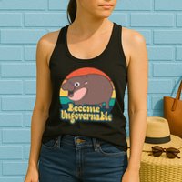 Moo Deng Become Ungovernable Womens Tank Top