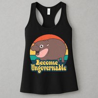 Moo Deng Become Ungovernable Womens Tank Top