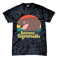 Moo Deng Become Ungovernable Tie-Dye T-Shirt