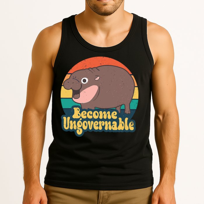 Moo Deng Become Ungovernable Tank Top