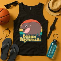 Moo Deng Become Ungovernable Tank Top