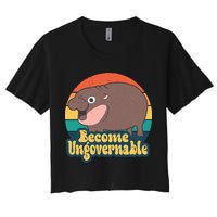Moo Deng Become Ungovernable Crop Top