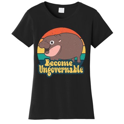 Moo Deng Become Ungovernable Women's T-Shirt