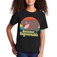 Moo Deng Become Ungovernable Kids T-Shirt