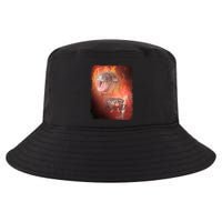 Moo Deng Bouncy Pig In Thai Fire Picture The Cute Baby Hippo Cool Comfort Performance Bucket Hat