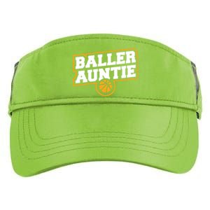 Mothers Day Baller Auntie Gift Baseball Aunt Meaningful Gift Adult Drive Performance Visor