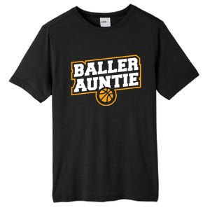 Mothers Day Baller Auntie Gift Baseball Aunt Meaningful Gift Tall Fusion ChromaSoft Performance T-Shirt