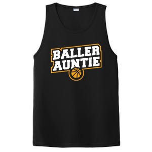 Mothers Day Baller Auntie Gift Baseball Aunt Meaningful Gift PosiCharge Competitor Tank