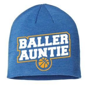 Mothers Day Baller Auntie Gift Baseball Aunt Meaningful Gift Sustainable Beanie