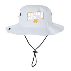 Mothers Day Baller Auntie Gift Baseball Aunt Meaningful Gift Legacy Cool Fit Booney Bucket Hat