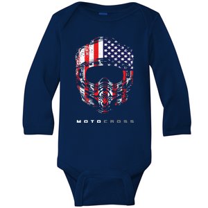 Motocross Dirt Bike Apparel Baby Long Sleeve Bodysuit