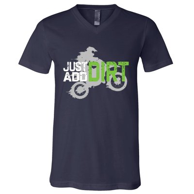 Motocross Dirt Bike Dirtbike V-Neck T-Shirt