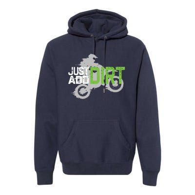 Motocross Dirt Bike Dirtbike Premium Hoodie