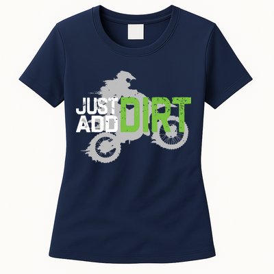 Motocross Dirt Bike Dirtbike Womens T-Shirt