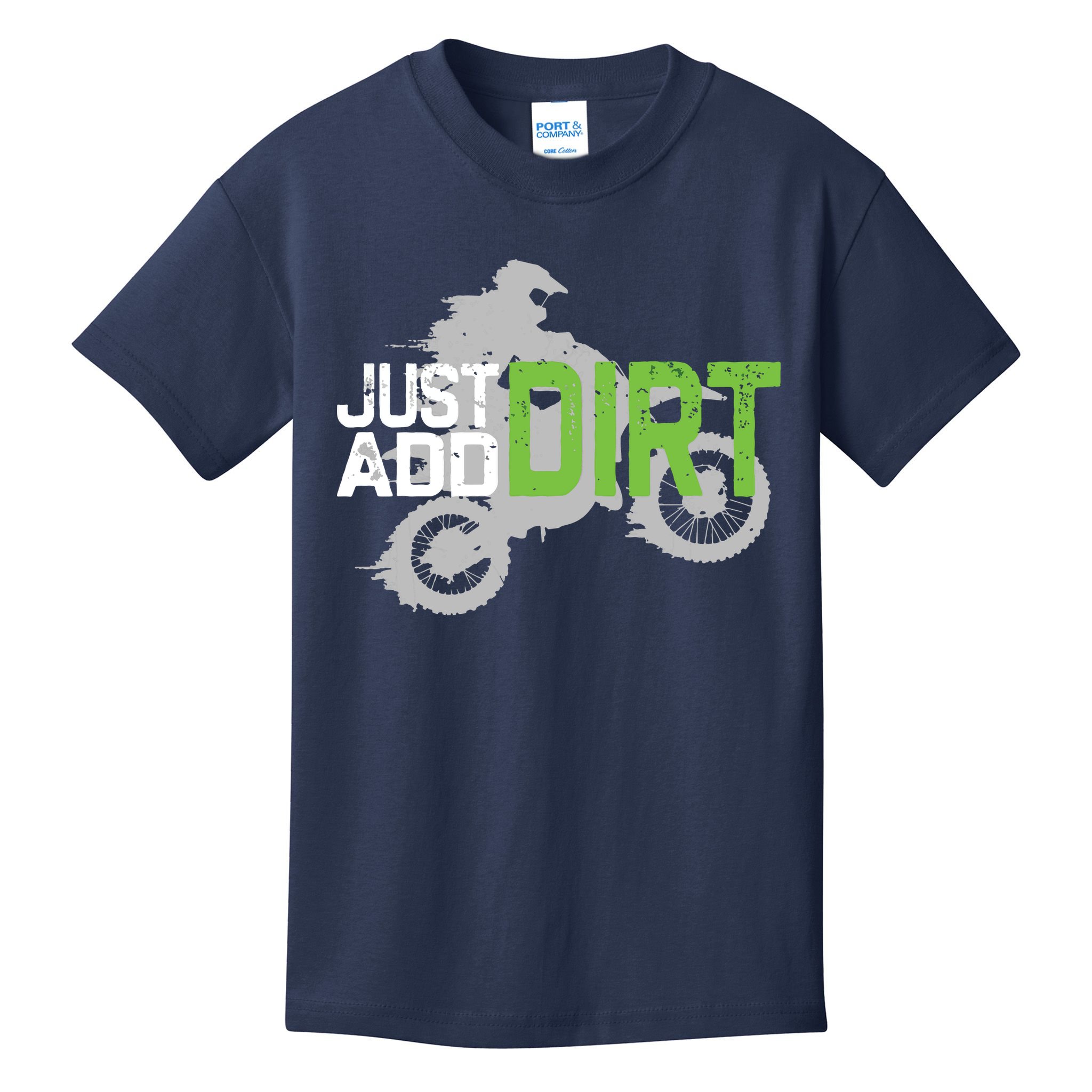 Motocross Dirt Bike Dirtbike Kids T-Shirt