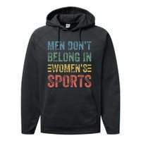 Me.N Dont Belong In Sports Performance Fleece Hoodie