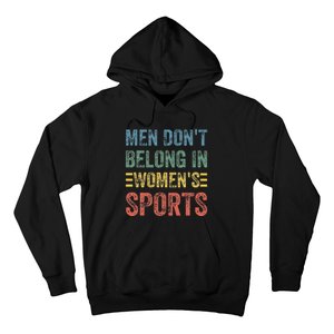 Me.N Dont Belong In Sports Hoodie