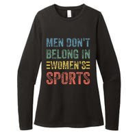 Me.N Dont Belong In Sports Womens CVC Long Sleeve Shirt