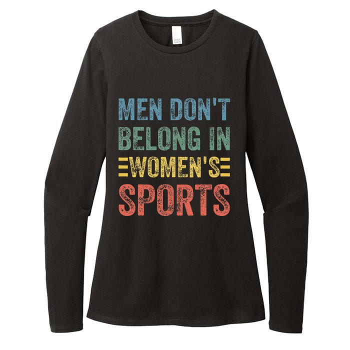 Me.N Dont Belong In Sports Womens CVC Long Sleeve Shirt