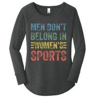 Me.N Dont Belong In Sports Women's Perfect Tri Tunic Long Sleeve Shirt