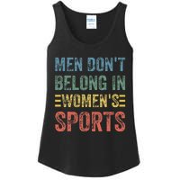 Me.N Dont Belong In Sports Ladies Essential Tank