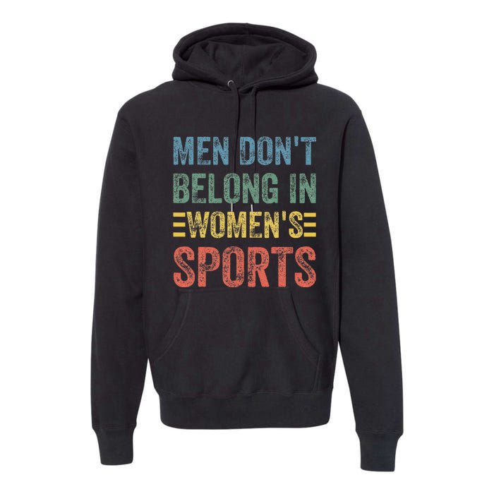 Me.N Dont Belong In Sports Premium Hoodie