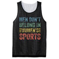 Me.N Dont Belong In Sports Mesh Reversible Basketball Jersey Tank