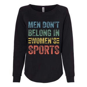 Me.N Dont Belong In Sports Womens California Wash Sweatshirt