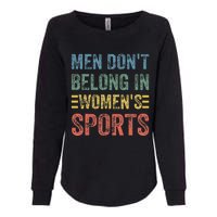 Me.N Dont Belong In Sports Womens California Wash Sweatshirt