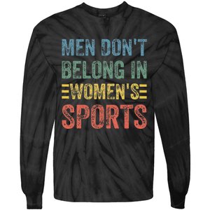 Me.N Dont Belong In Sports Tie-Dye Long Sleeve Shirt