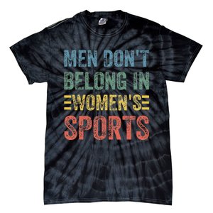 Me.N Dont Belong In Sports Tie-Dye T-Shirt